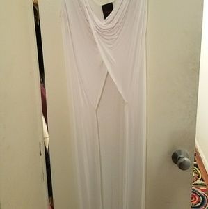 Sleeveless Knotted front duster